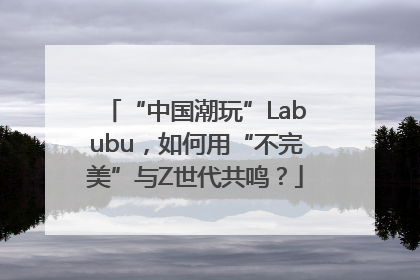 “中国潮玩”Labubu，如何用“不完美”与Z世代共鸣？