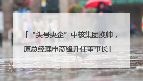 “头号央企”中核集团换帅，原总经理申彦锋升任董事长