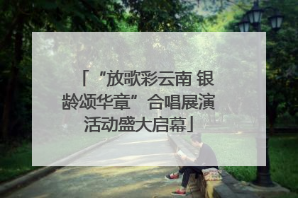 “放歌彩云南 银龄颂华章”合唱展演活动盛大启幕