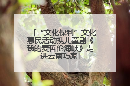 “文化保利”文化惠民活动携儿童剧《我的麦哲伦海峡》走进云南巧家