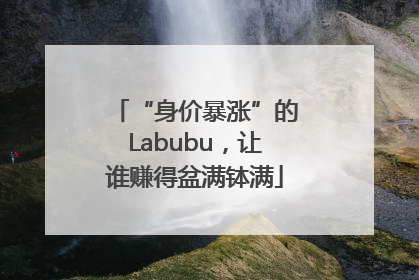 “身价暴涨”的Labubu，让谁赚得盆满钵满