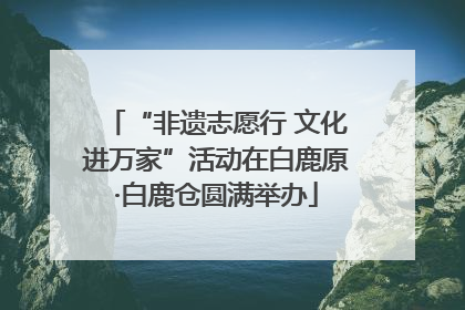 “非遗志愿行 文化进万家”活动在白鹿原·白鹿仓圆满举办