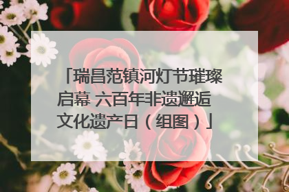 瑞昌范镇河灯节璀璨启幕 六百年非遗邂逅文化遗产日（组图）