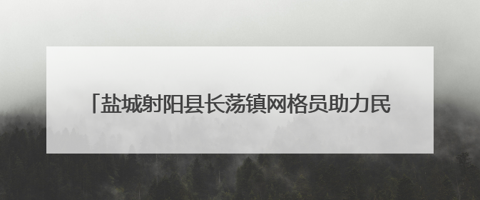 盐城射阳县长荡镇网格员助力民法典宣传 让法治精神深入人心