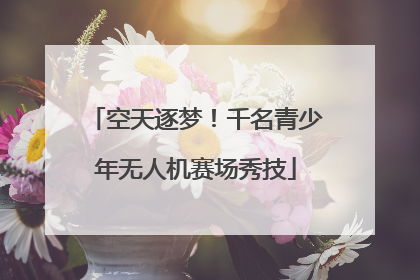 空天逐梦！千名青少年无人机赛场秀技