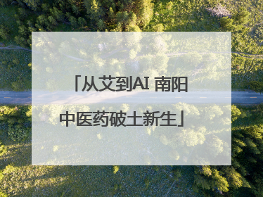 从艾到AI 南阳中医药破土新生