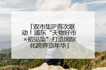 双市集IP首次联动！浦东“天物好市×初见集”打造国际化跨界嘉年华