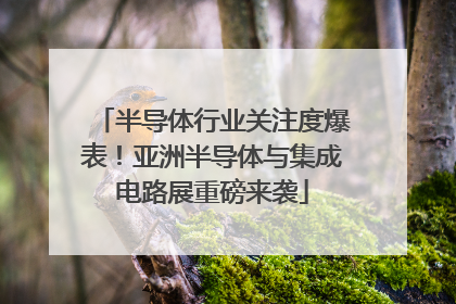 半导体行业关注度爆表！亚洲半导体与集成电路展重磅来袭