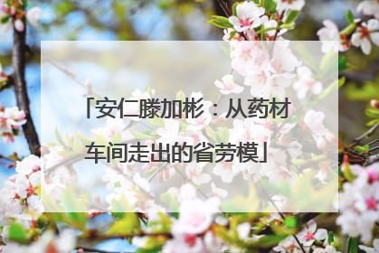 安仁滕加彬：从药材车间走出的省劳模