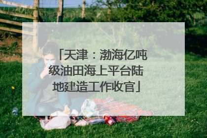 天津：渤海亿吨级油田海上平台陆地建造工作收官