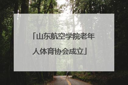 山东航空学院老年人体育协会成立