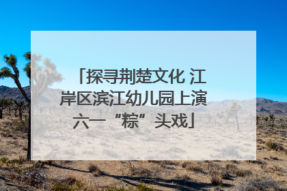 探寻荆楚文化 江岸区滨江幼儿园上演六一“粽”头戏