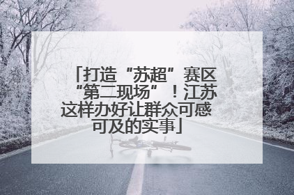 打造“苏超”赛区“第二现场”！江苏这样办好让群众可感可及的实事