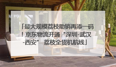 最大规模荔枝助销再添一码！京东物流开通“深圳-武汉-西安” 荔枝全货机航线