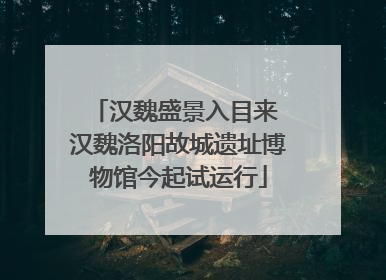 汉魏盛景入目来 汉魏洛阳故城遗址博物馆今起试运行