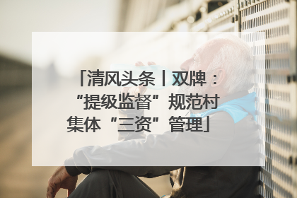 清风头条丨双牌：“提级监督”规范村集体“三资”管理
