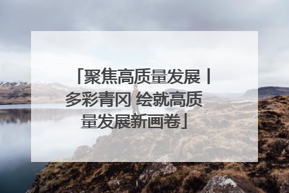 聚焦高质量发展丨多彩青冈 绘就高质量发展新画卷