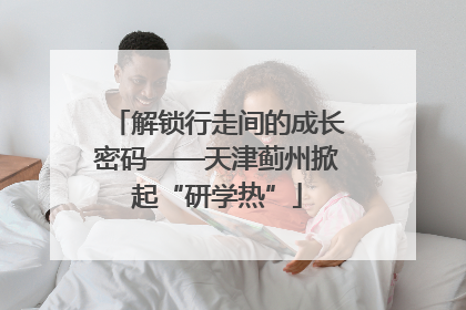 解锁行走间的成长密码——天津蓟州掀起“研学热”