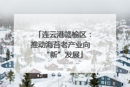 连云港赣榆区：推动海苔老产业向“新”发展