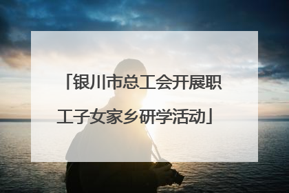 银川市总工会开展职工子女家乡研学活动