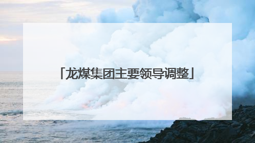 龙煤集团主要领导调整