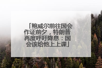 鲍威尔前往国会作证前夕，特朗普再度呼吁降息：国会该给他上上课