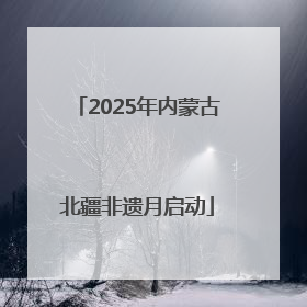 2025年内蒙古北疆非遗月启动