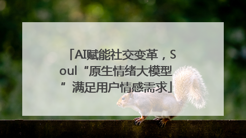 AI赋能社交变革，Soul“原生情绪大模型”满足用户情感需求